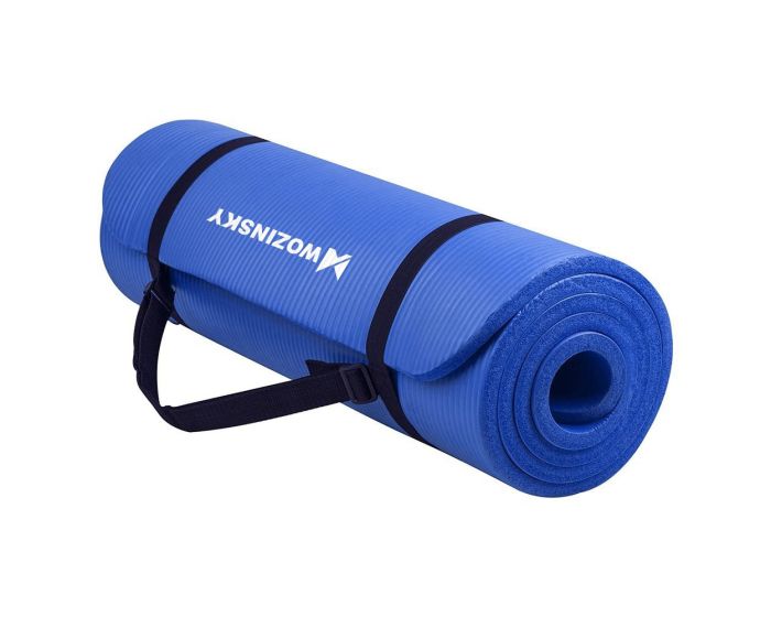 Wozinsky Non Slip Exercise Mat (WNSP-BLUE) Χαλί Γυμναστικής Blue