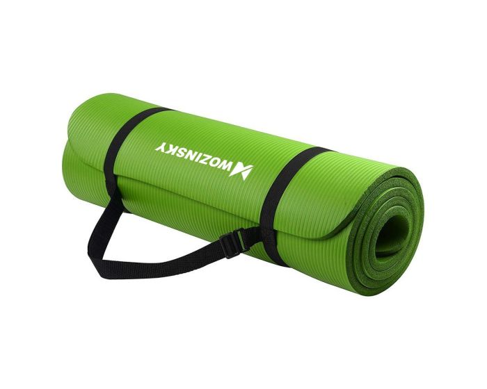 Wozinsky Non Slip Exercise Mat (WNSP-GREE) Χαλί Γυμναστικής Green