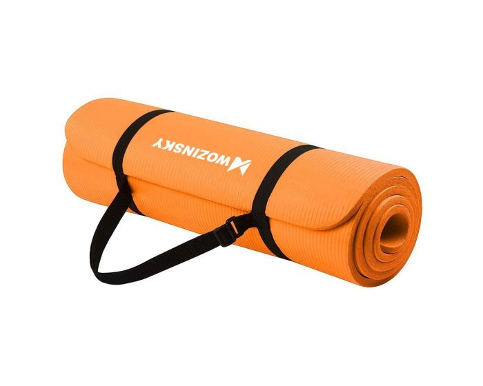 Wozinsky Non Slip Exercise Mat (WNSP-ORAN) Χαλί Γυμναστικής Orange