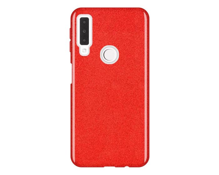 Wozinsky Glitter Shine Cover Hard Case Red (Samsung Galaxy A50 / A30 / A30s)