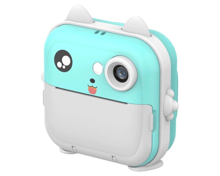 Wozinsky Thermal Printer Camera for Kids (WDT-02) Φορητός Εκτυπωτής Blue - MT83087