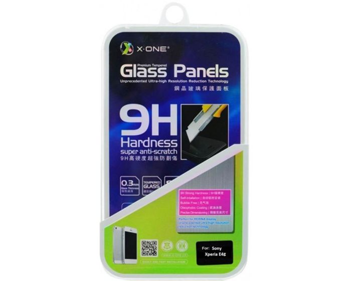 X-One Αντιχαρακτικό Γυάλινο 9H - 2.5D Tempered Glass Screen Protector (Sony Xperia E4g)