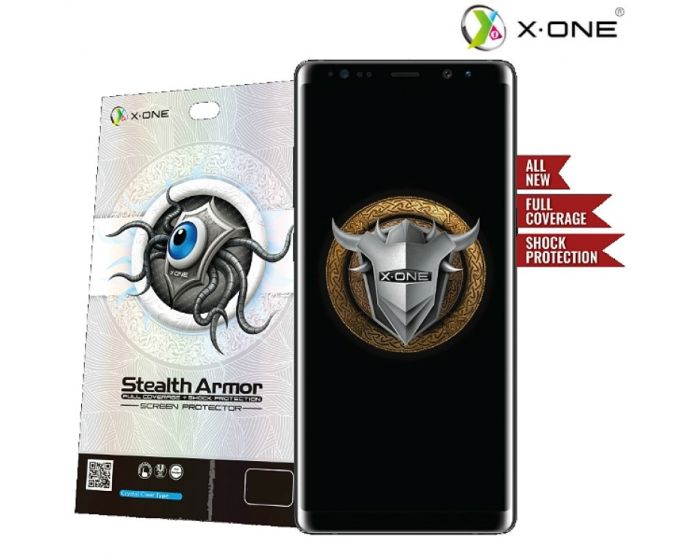 X-One Stealth Armor Shock Full Coverage Screen Protector Μεμβράνη Οθόνης (iPhone 7 Plus / 8 Plus)