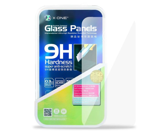 X-One Αντιχαρακτικό Γυάλινο 9H - 2.5D Tempered Glass Screen Protector (Samsung Galaxy A52 / A52s)