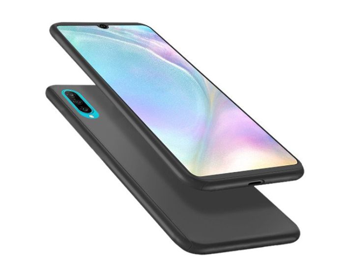 360 Full Cover Case & Tempered Glass - Black (Xiaomi Mi A3 / 9X)