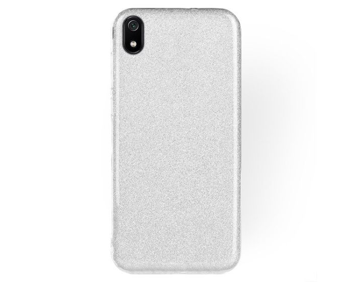Forcell Glitter Shine Cover Hard Case Silver (Xiaomi Redmi 7A)