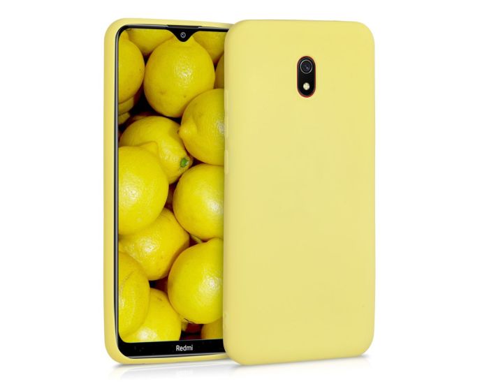 KWmobile TPU Silicone Case (50643.49) Yellow Matte (Xiaomi Redmi 8A)