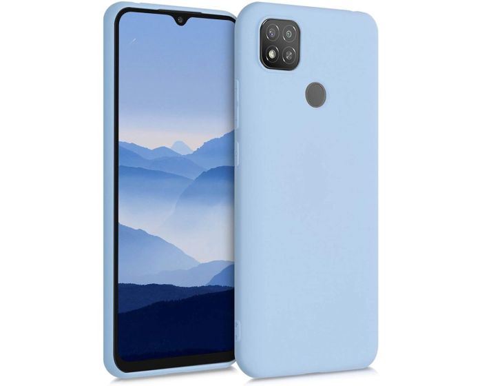 KWmobile TPU Silicone Case (52850.58) Light Blue Matte (Xiaomi Redmi 9C)