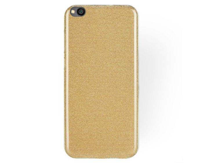 Forcell Glitter Shine Cover Hard Case Gold (Xiaomi Redmi Go)