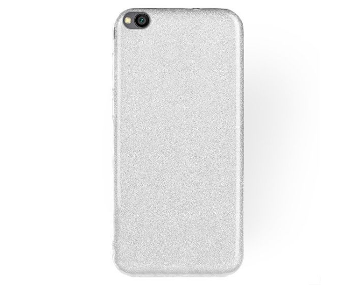 Forcell Glitter Shine Cover Hard Case Silver (Xiaomi Redmi Go)