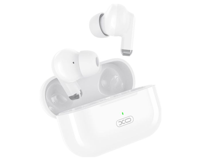 XO X40 TWS Wireless Bluetooth Stereo Earbuds with Charging Box - White