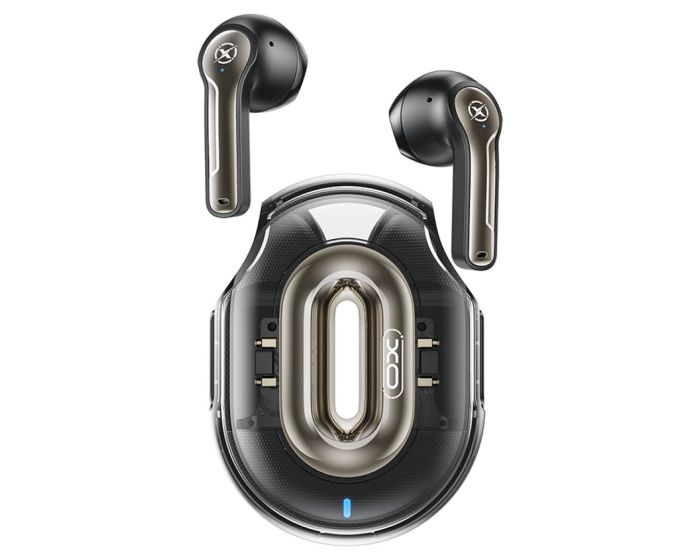 XO X43 TWS Wireless Bluetooth Stereo Earbuds with Charging Box - Black - MT83979