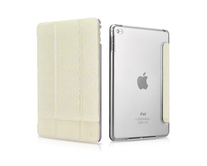 XOOMZ Shine Folio Smart Cover Case με δυνατότητα Stand Gold (iPad 9.7'' 2017 / 2018)