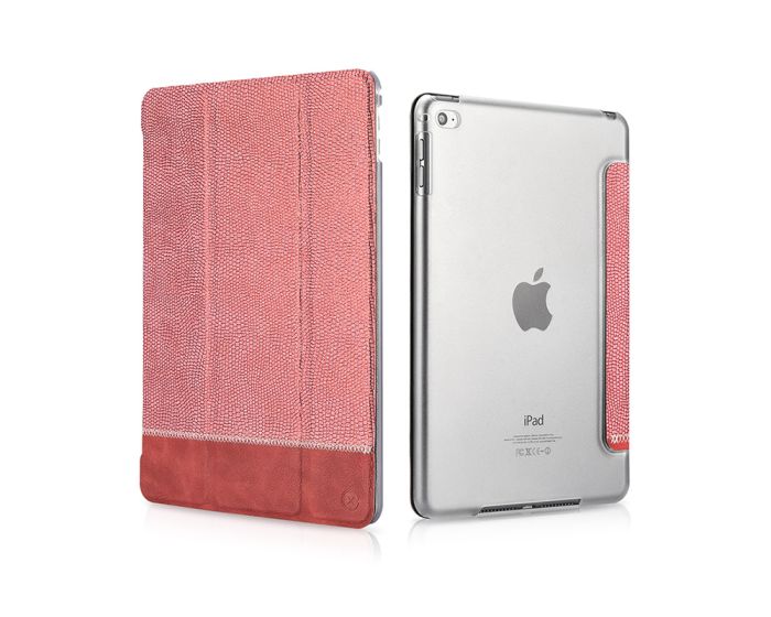 XOOMZ Shine Folio Smart Cover Case με δυνατότητα Stand Red (iPad 9.7'' 2017 / 2018)