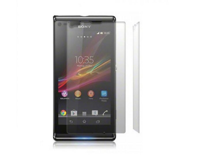 Clear screen protector - Μεμβράνη Οθόνης  (Sony Xperia L - S36h)