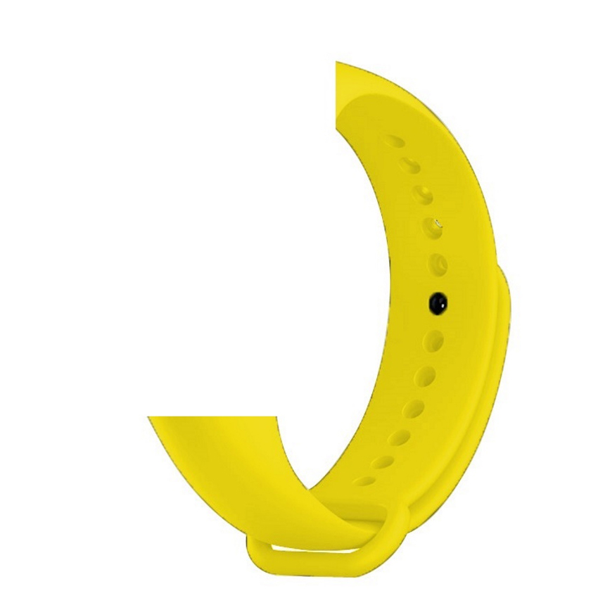 Devia Deluxe Sport Strap Yellow - Λουράκι Σιλικόνης για Xiaomi Mi Band 3 / 4 - MT48477