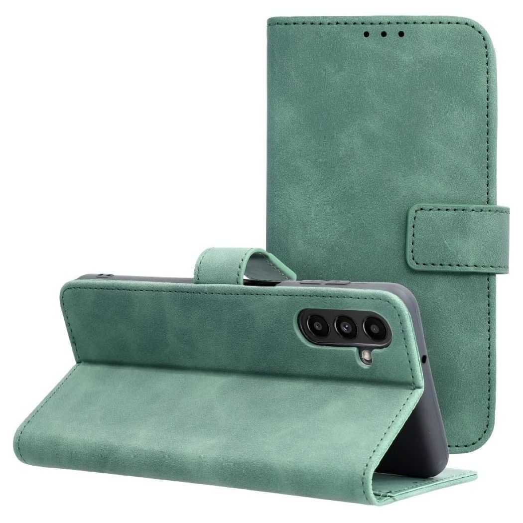 Forcell Tender Wallet Case Θήκη Πορτοφόλι με Δυνατότητα Stand - Green (Samsung Galaxy A37 5G) - MT82935