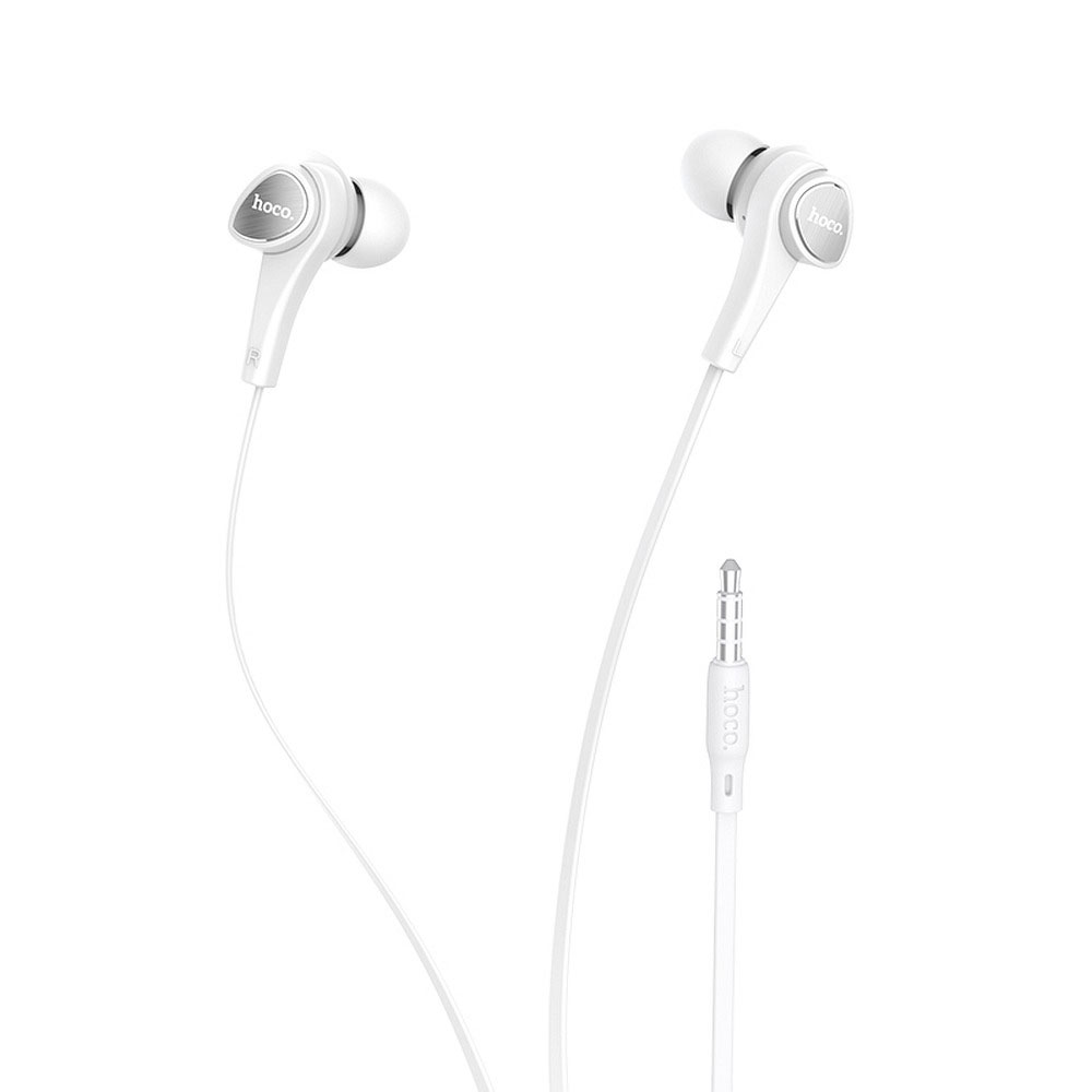 HOCO M66 Passion Earbuds Ακουστικά με Ενσωματωμένο Μικρόφωνο 3.5mm - White