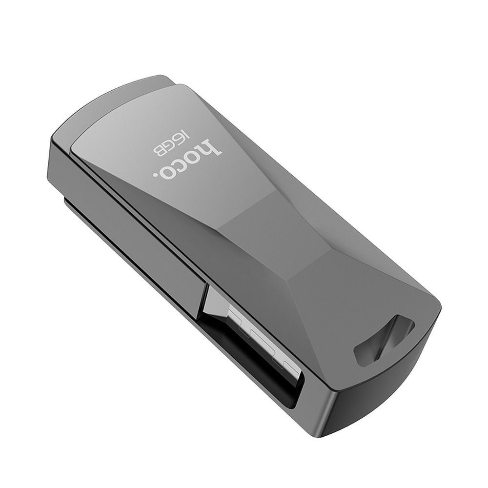 HOCO UD5 Wisdom High-Speed Pendrive Flash Memory Stick USB 3.0 16GB Grey