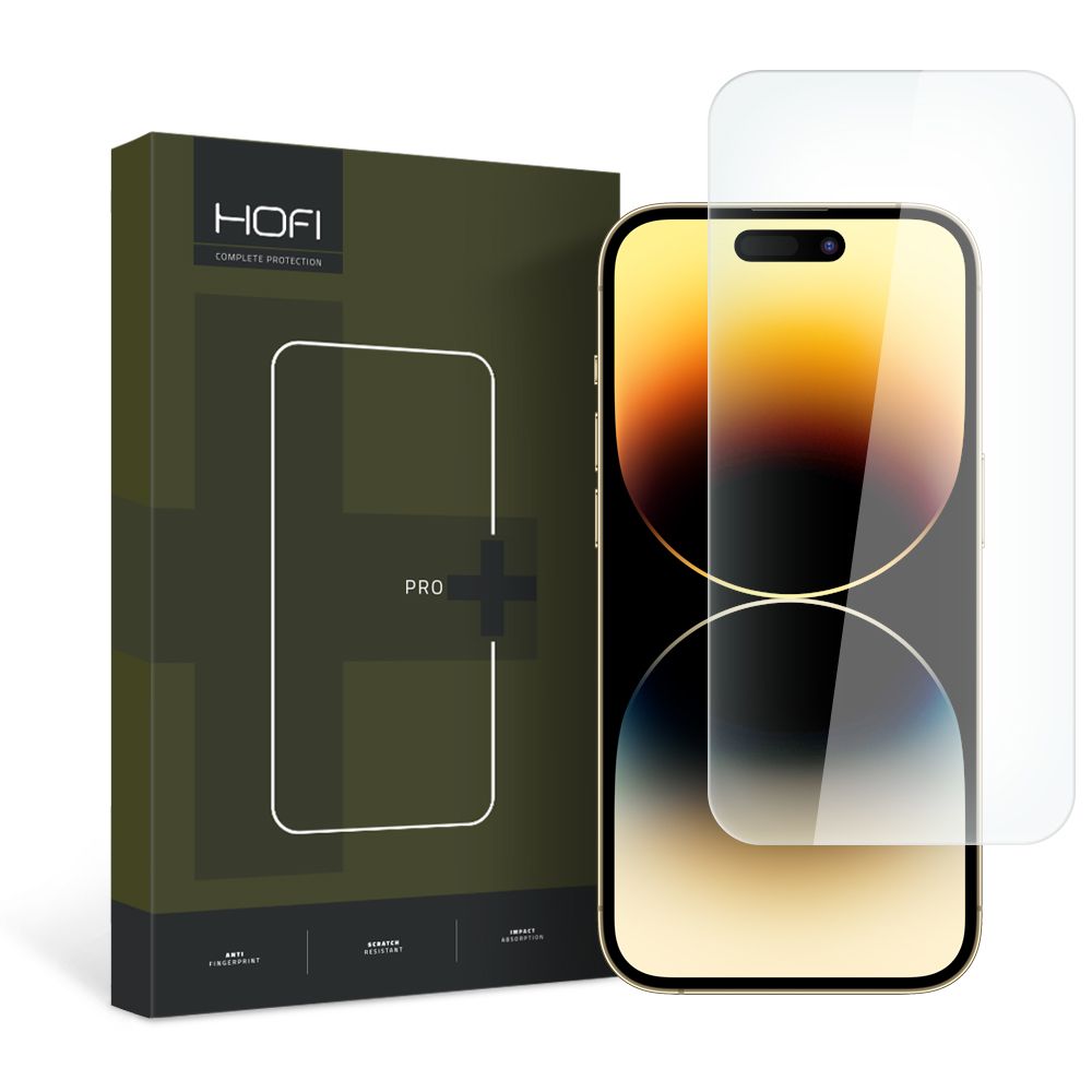 Hofi Hybrid Pro+ Full Face Tempered Glass Screen Protector for