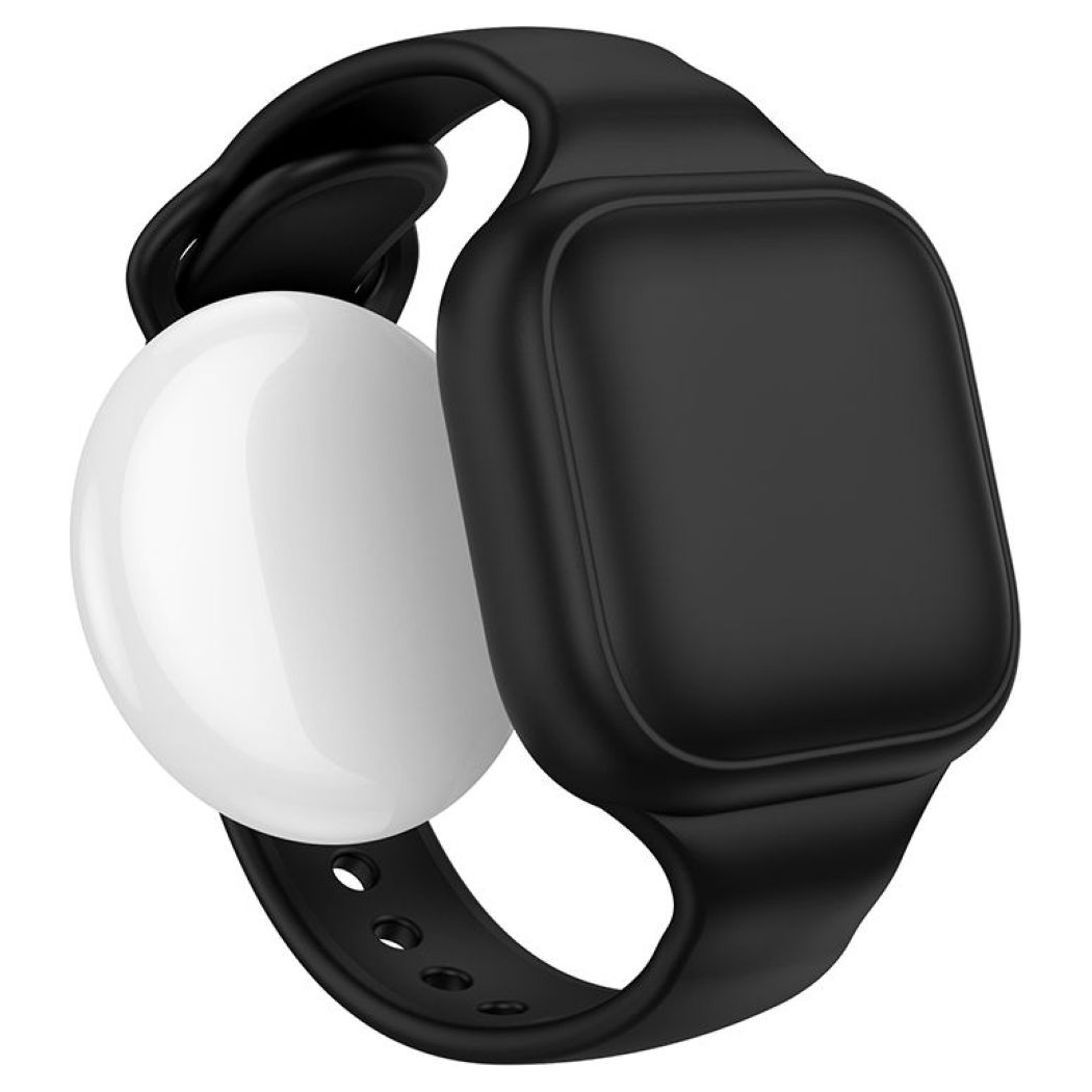 HOCO E91E Locator Tag GPS Bluetooth Tracker for Apple Bracelet Ανίχνευσης - Black