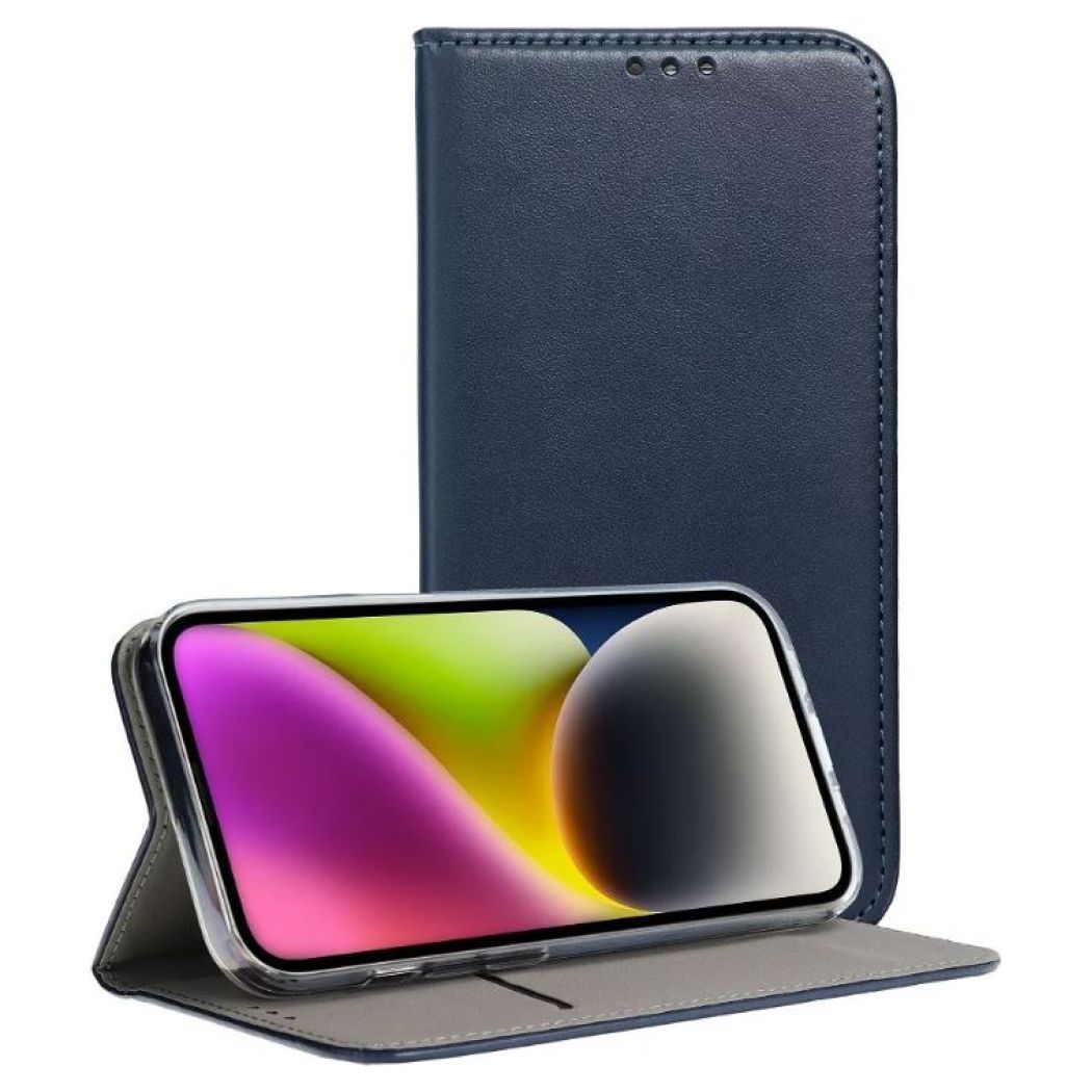 Forcell Magnet Wallet Case Θήκη Πορτοφόλι με δυνατότητα Stand Navy Blue (Xiaomi 15T Pro) - MT82594