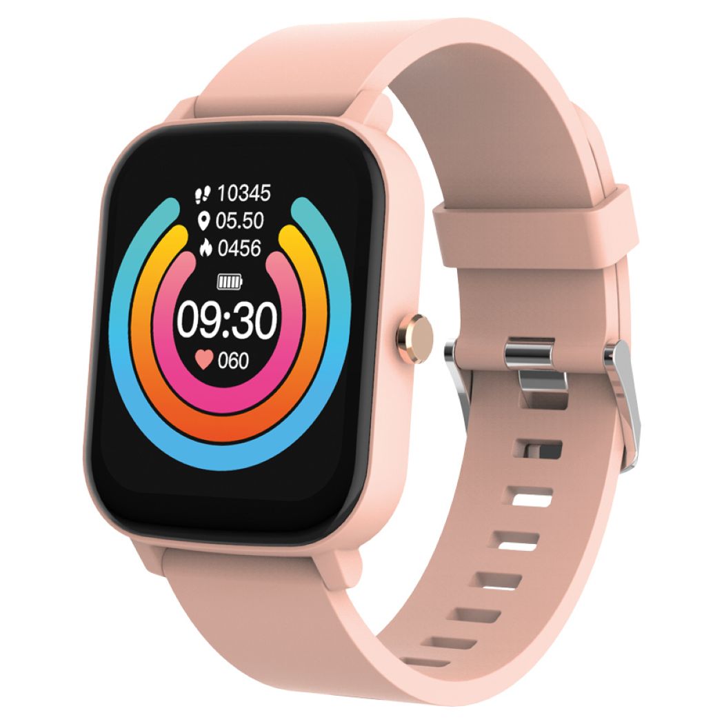 Maxlife MXSW-110 SmartWatch Activity Tracker - Powder Pink