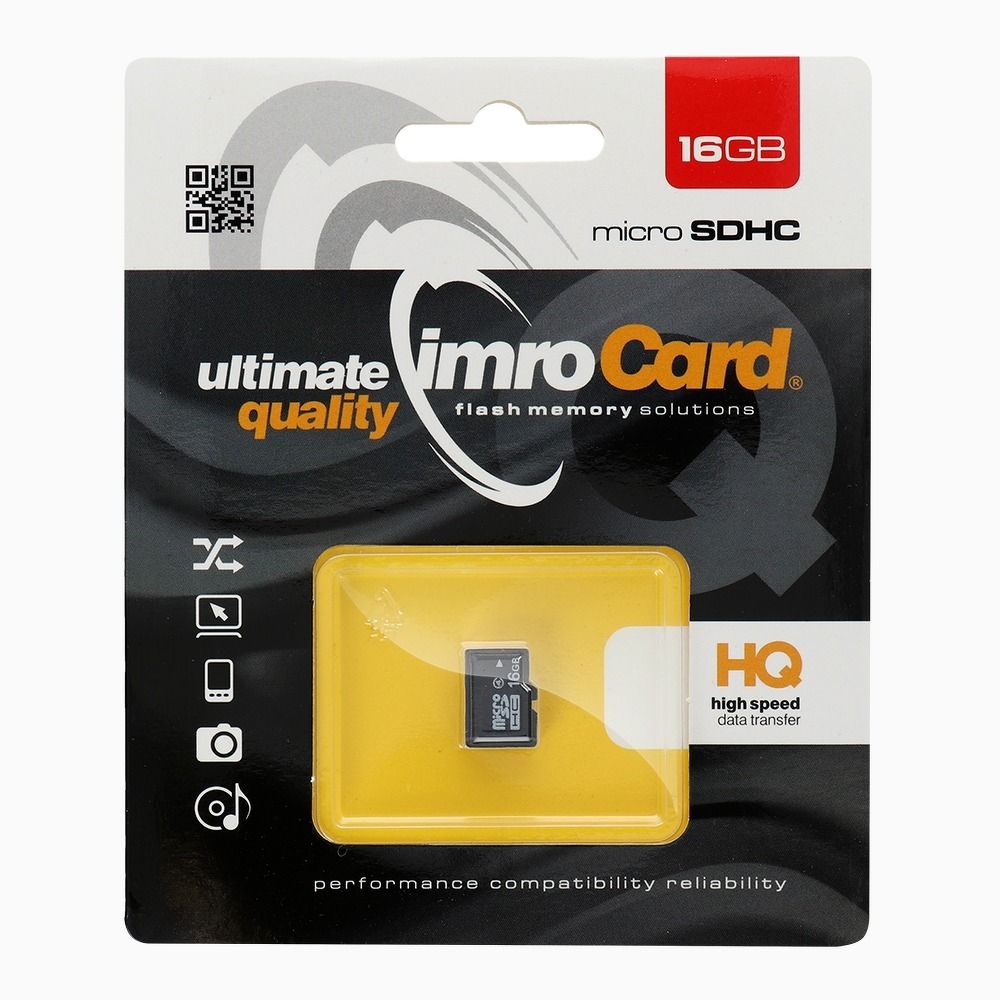 Imro Memory Card microSDHC 16GB without Adapter