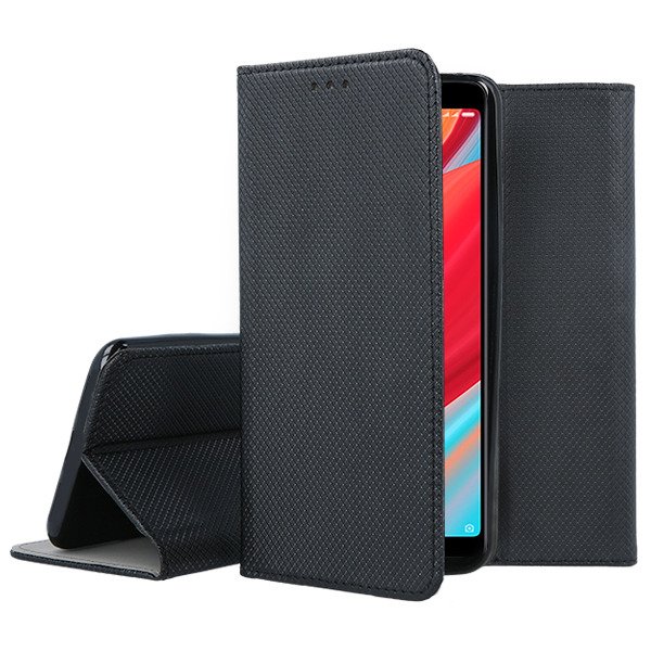 Forcell Smart Book Case με Δυνατότητα Stand Θήκη Πορτοφόλι Black (Motorola Moto G 3rd Gen) - MT42677