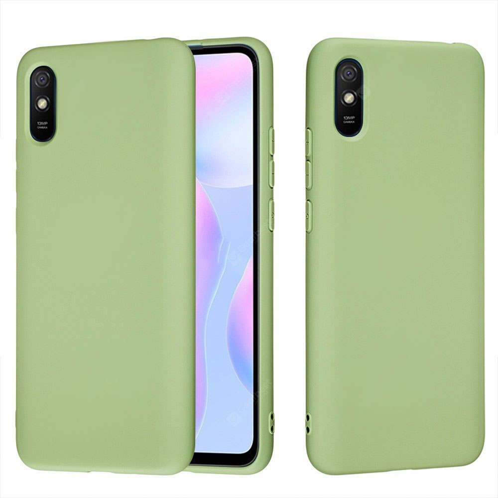 My Colors Original Liquid Silicone Case Θήκη Σιλικόνης Light Green Xiaomi Redmi 9a 9at 2915