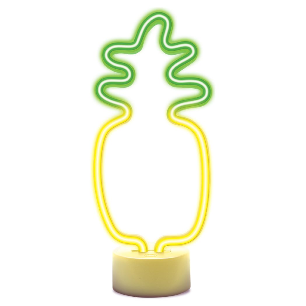 Forever Light Neon LED Light Pineapple FSC-12 Φωτιστικό - Orange / Green