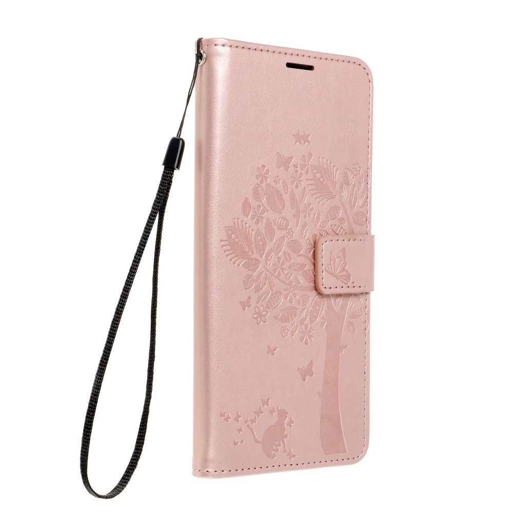 Forcell MEZZO Smart Book Case με Δυνατότητα Stand Θήκη Πορτοφόλι Rose Gold Tree (Xiaomi Redmi Note 10 / 10S / Poco M5s) - MT52863