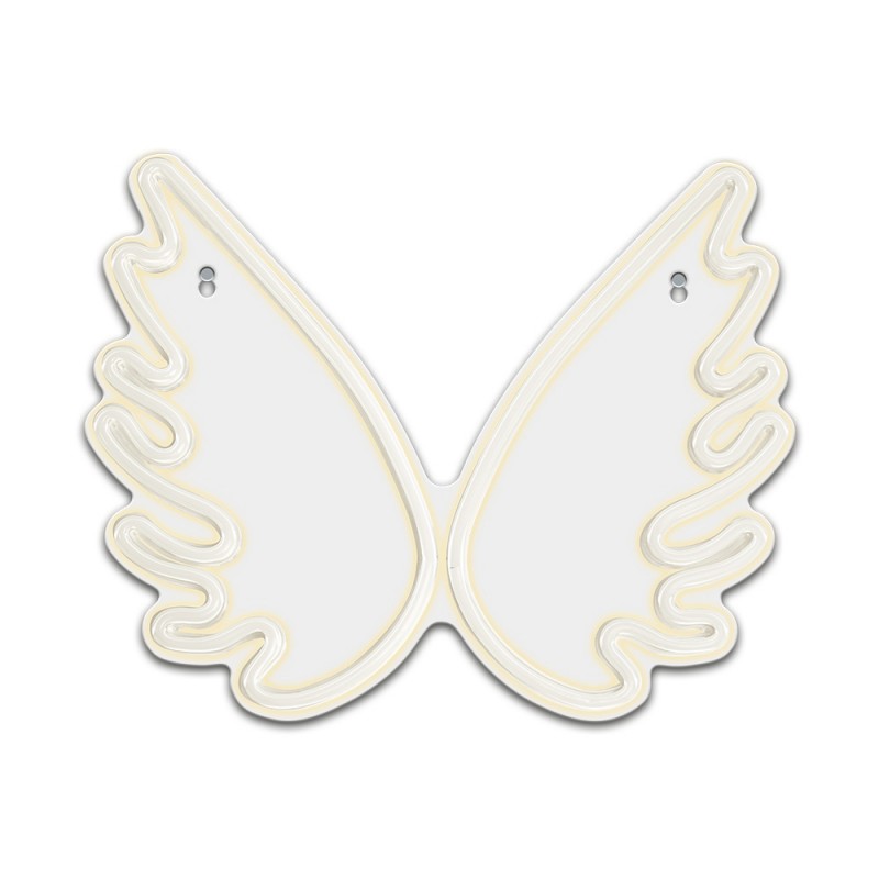 Forever Light Neon LED Light Wings FPNE09X Φωτιστικό - White