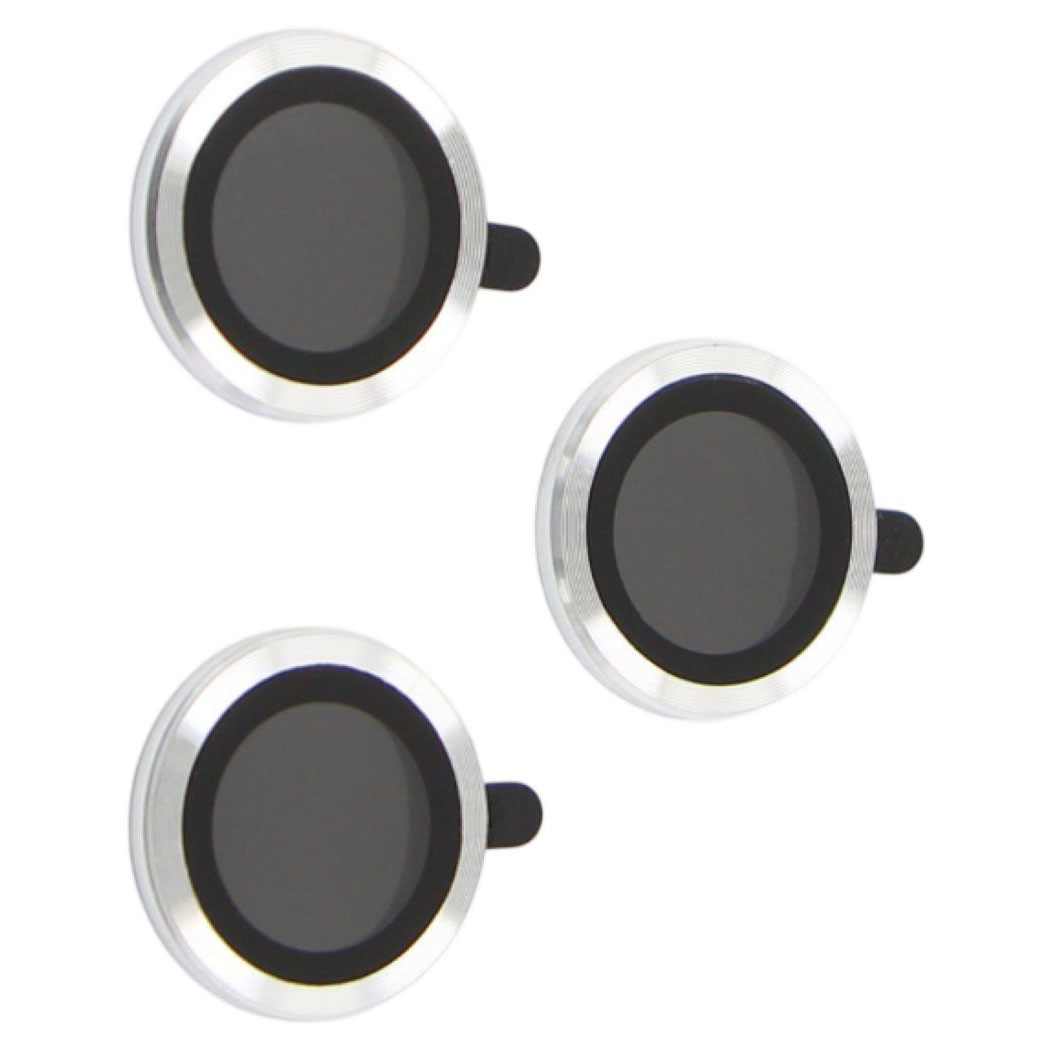 Camera Lens Tempered Glass Film Prοtector Silver (iPhone 14 Pro / 14 Pro Max)