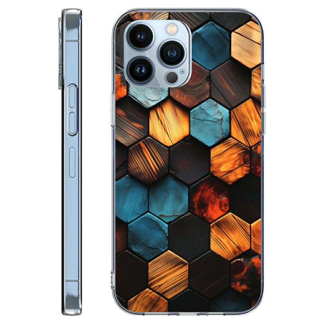 Paint Case Θήκη Σιλικόνης Wood Hexagon (Samsung Galaxy A16 4G / 5G)