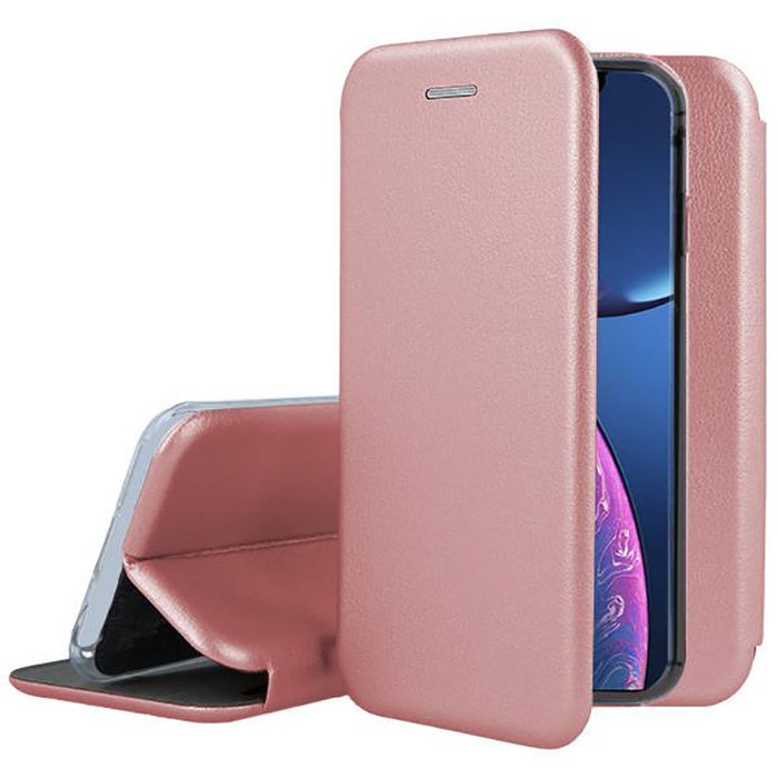 Smart Diva Book Case με Δυνατότητα Στήριξης - Rose Gold (iPhone 16e / 17e) - MT80860