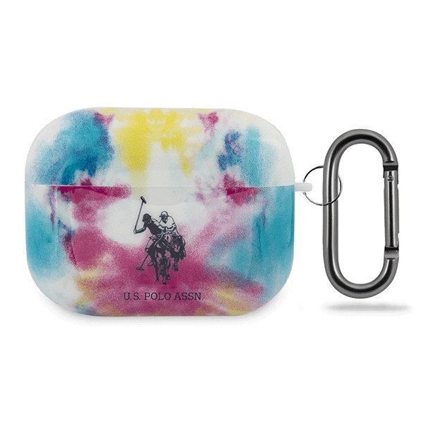 US Polo Assn Protective Case για τα Apple AirPods Pro - Multicolor Tie & Dye Collection