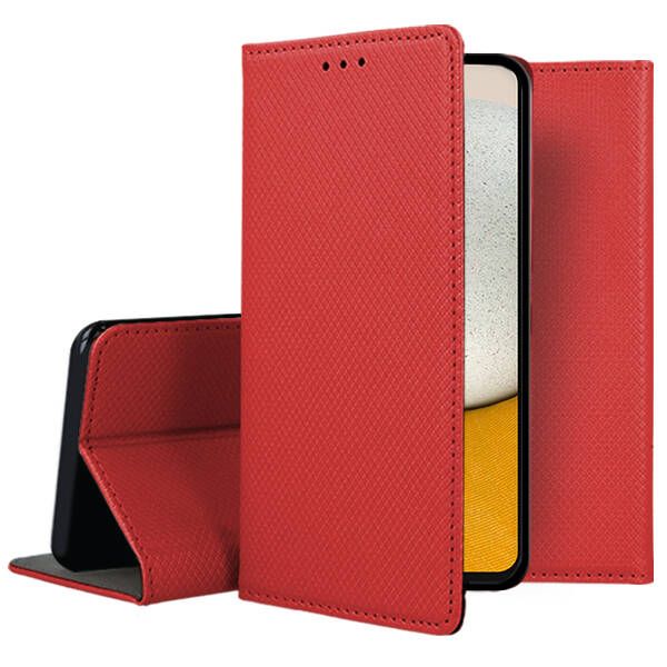 Forcell Smart Book Case με Δυνατότητα Stand Θήκη Πορτοφόλι Red (Samsung Galaxy A35 5G) - MT73221
