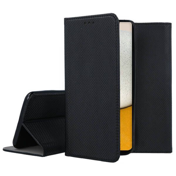 Forcell Smart Book Case με Δυνατότητα Stand Θήκη Πορτοφόλι Black (Samsung Galaxy A37 5G) - MT82930