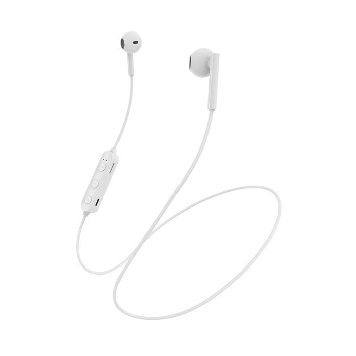 Ακουστικά Borofone BE27 Cool Song Sports Earphones Λευκά